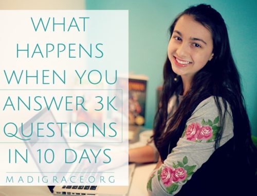 What Happens When You Answer 3k Questions in 10 Days