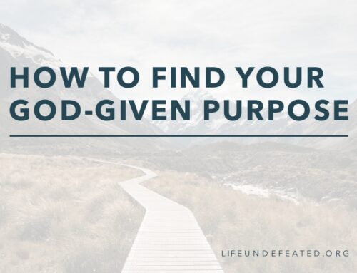 How to Find Your God-given Purpose